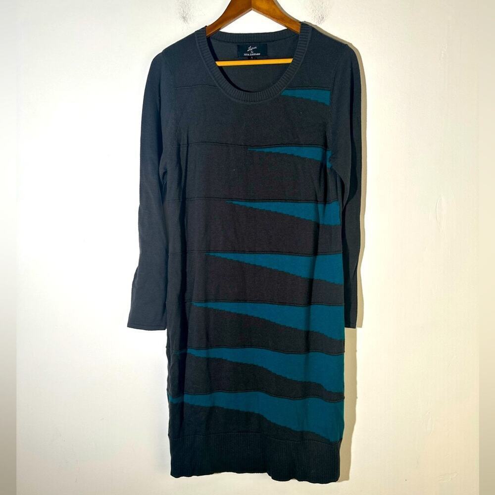 Lennie for Nina Leonard Sweater Dress